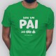T-shirt homem “Pai do c*r*lho”
